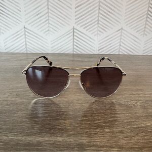 Ted Baker London Tortoiseshell Aviator Sunglasses - NWOT